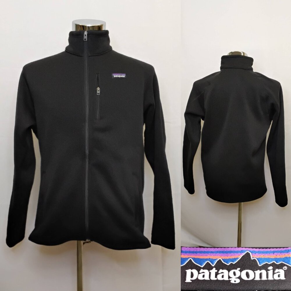 Patagonia Better Sweater Jacket Men's L Black Full Zip #J5133